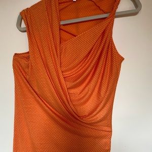 Vintage Max Mara beautiful asymmetric top .